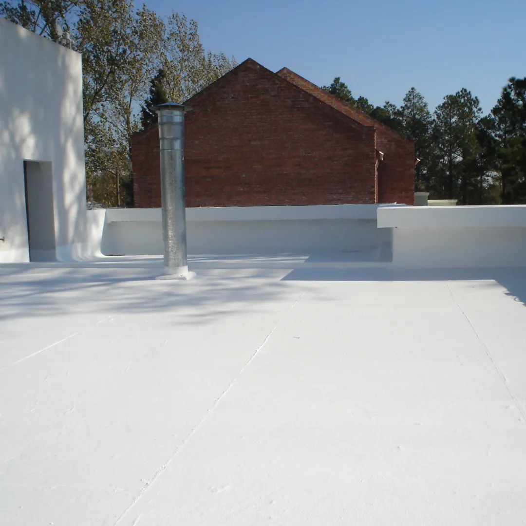 IMPERMEABILIZACION DE TECHOS CON MEMBRANA ACRILICA Y FIBRA DE VIDRIO