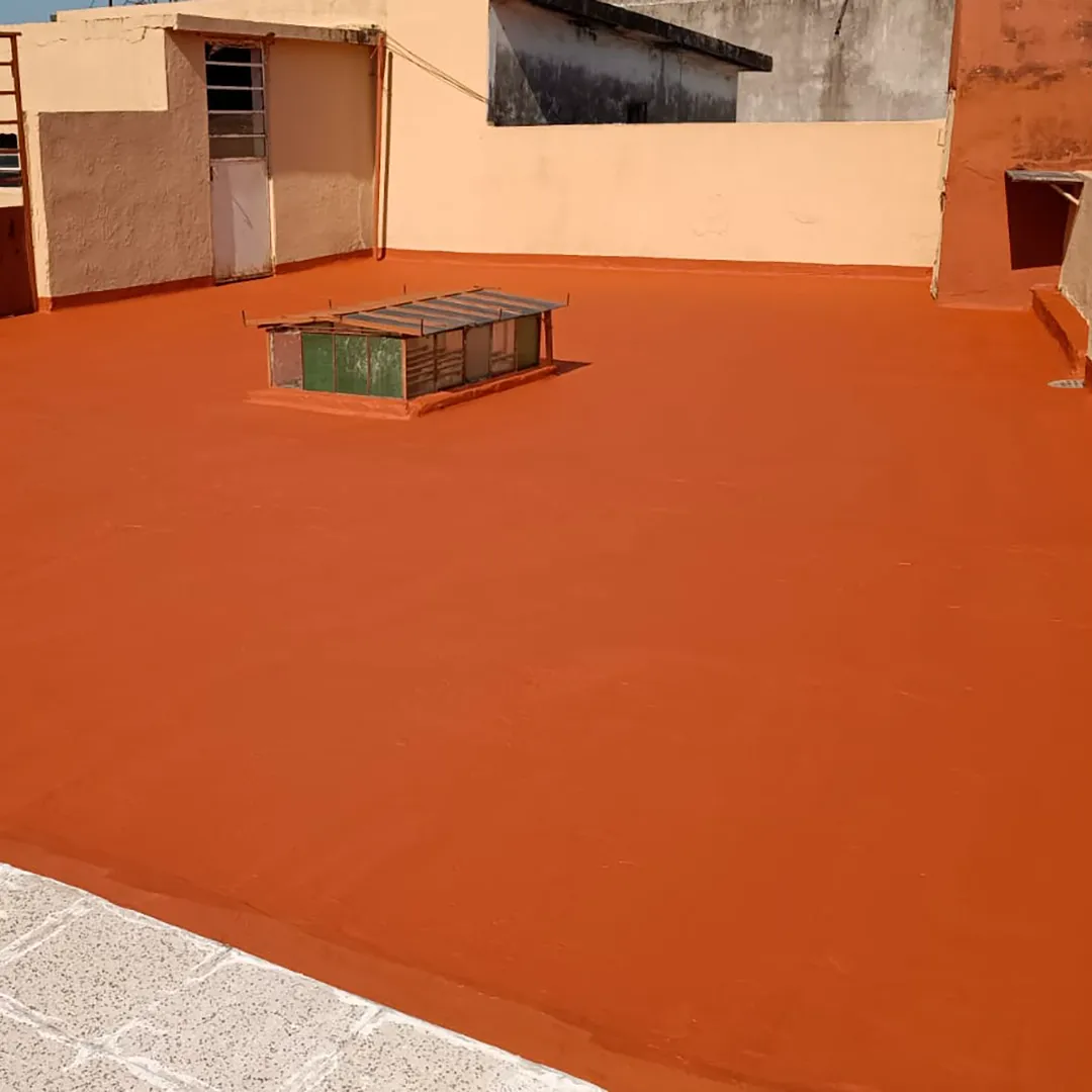 IMPERMEABILIZACION DE TERRAZA CON MEMBRANA TRANSITABLE Y MANTA SINTETICA