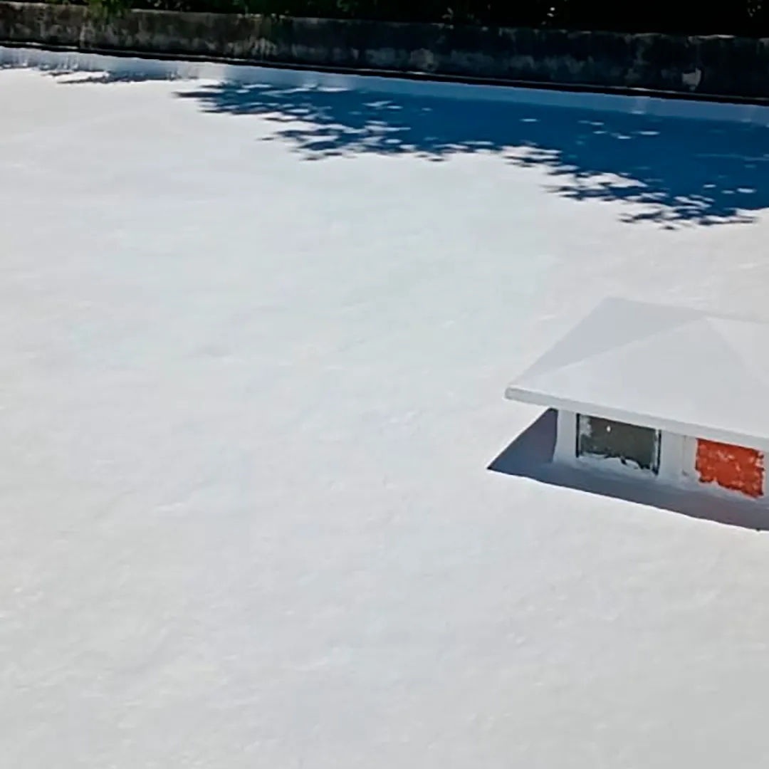 IMPERMEABILIZACION DE TERRAZA CON MEMBRANA Y MANTA SINTETICA