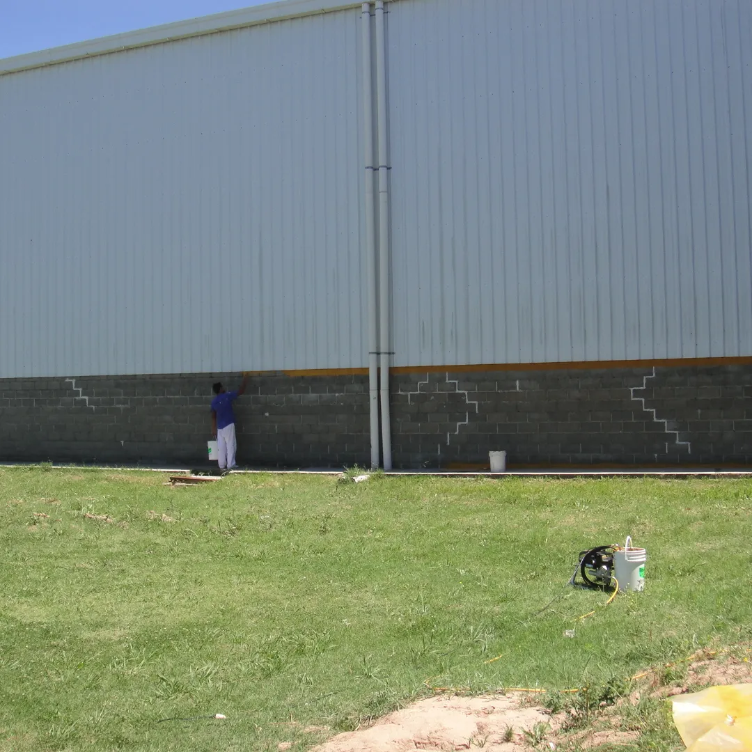 IMPERMEABILIZACION DE ESTRUCTURA INDUSTRIAL