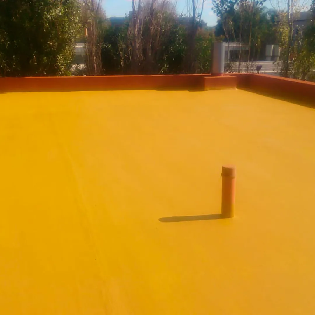 AZOTEA IMPERMEABILIZADA CON ASFALTO Y MEMBRANA TRANSITABLE